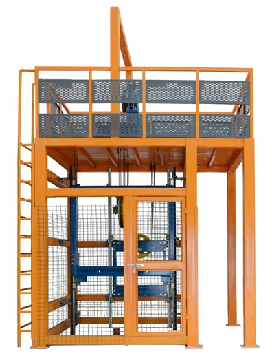 电梯曳引系统安装实训考核装置 