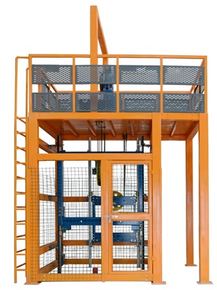 电梯曳引系统安装实训考核装置设备