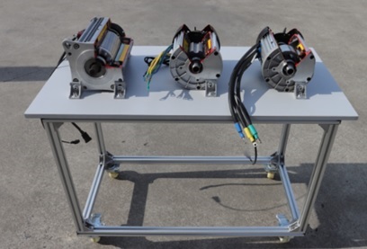 纯电动车电机解剖模型（五合一） 电动车电机解剖展示台